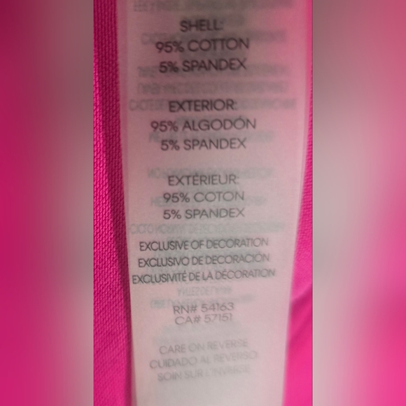 Calvin Klein Performance Pink Sleeveless w/Drawstring Waist Dress M - Picture 5 of 6